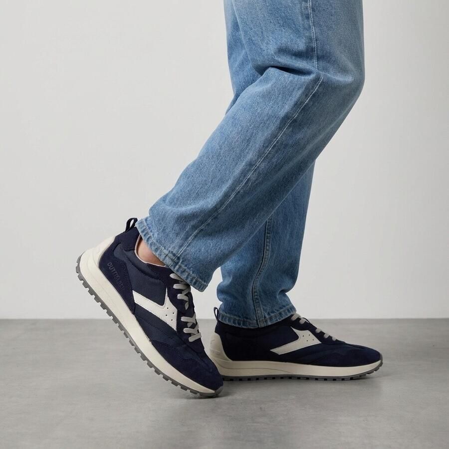 Outfielder Sneakers blauw Suéde - Foto 2