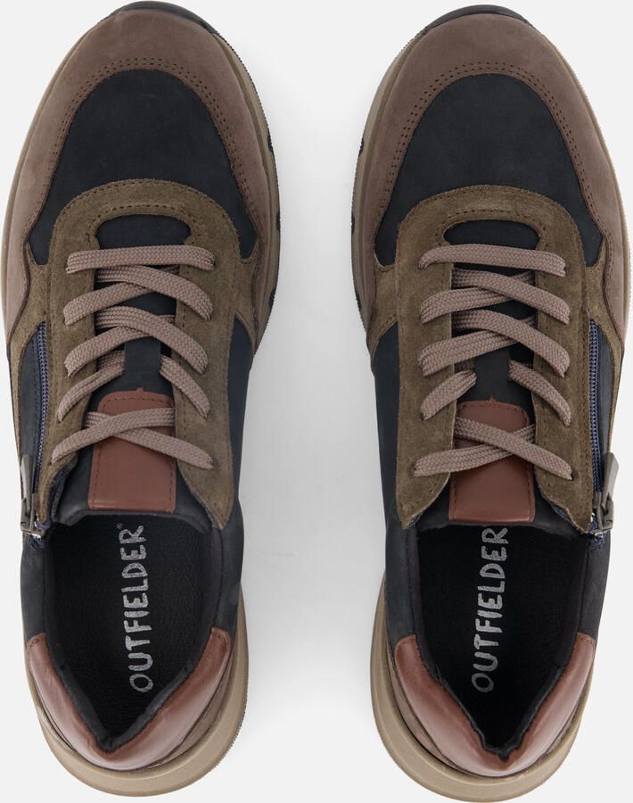 Outfielder Sneakers bruin Nubuck Heren - Foto 4