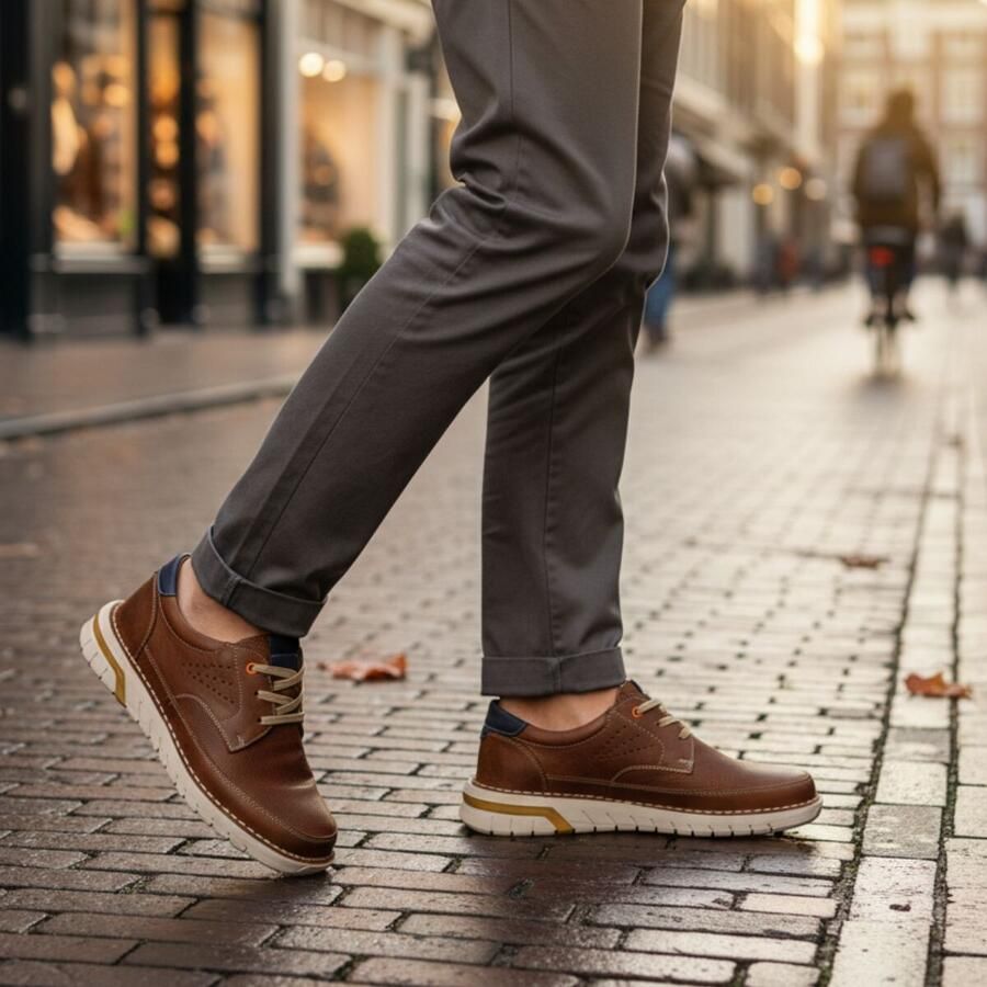 Outfielder Sneakers cognac Leer - Foto 2