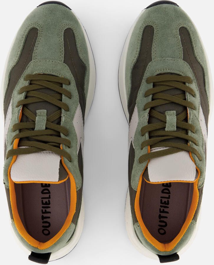 Outfielder Sneakers groen Suéde - Foto 4