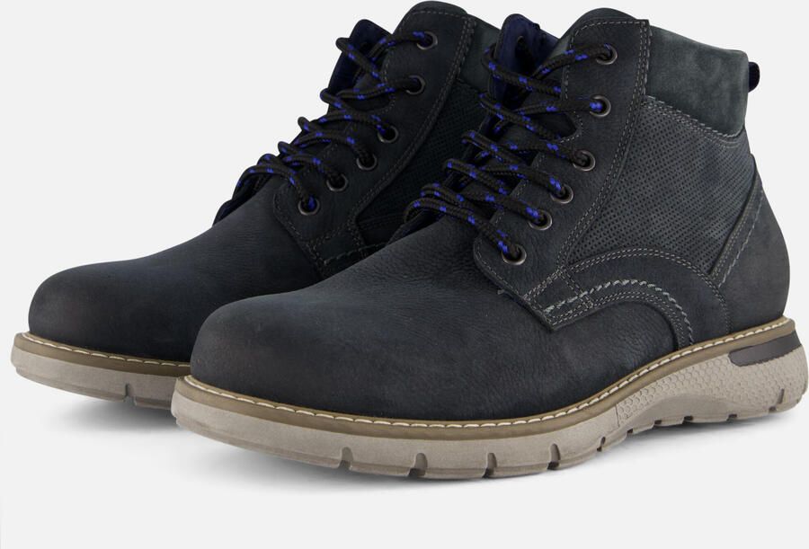 Outfielder Veterboots blauw Nubuck - Foto 4