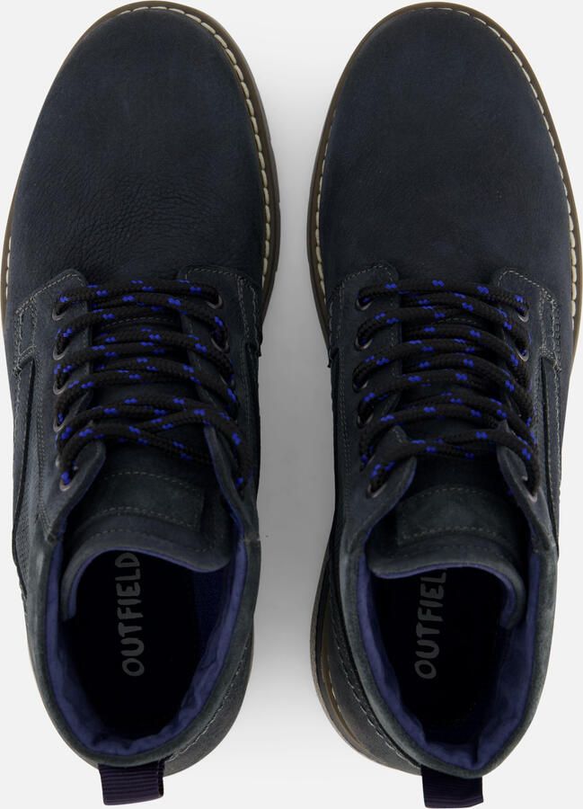 Outfielder Veterboots blauw Nubuck - Foto 3