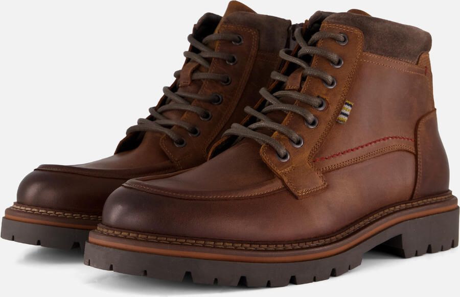 Outfielder Veterboots cognac Leer