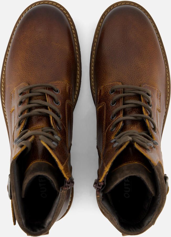 Outfielder Veterboots cognac Leer Heren - Foto 3