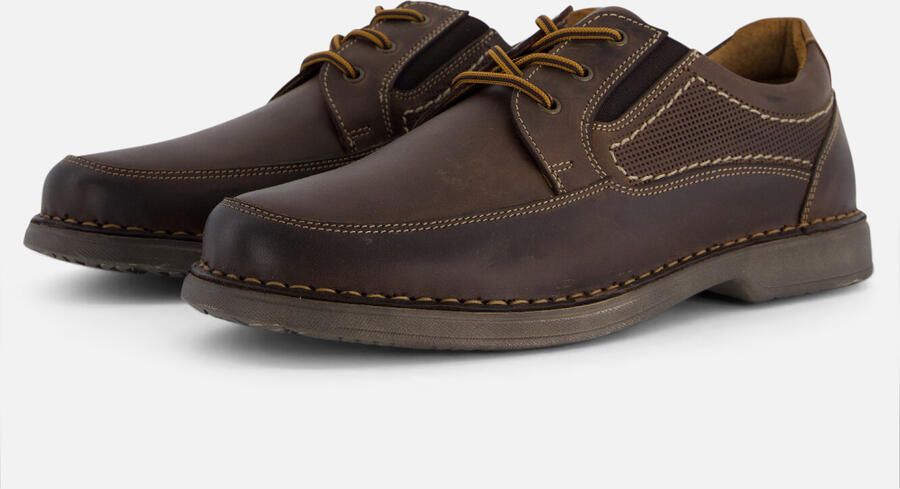 Outfielder Veterschoenen bruin Leer Heren - Foto 2