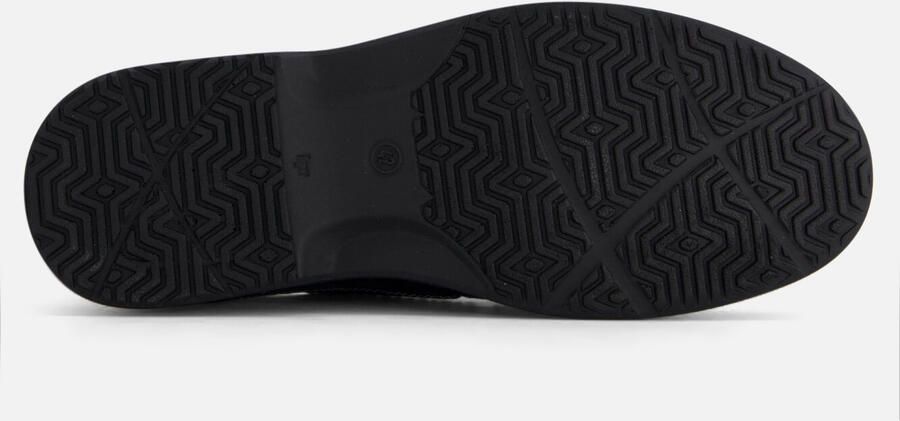 Outfielder Veterschoenen zwart Leer Heren