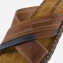 Outfielder Slippers cognac Leer - Thumbnail 2
