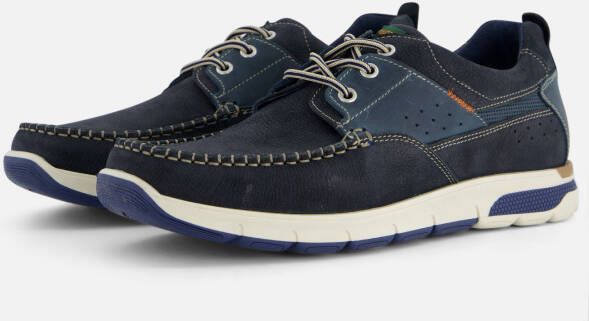 Outfielder Veterschoenen blauw Nubuck