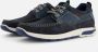 Outfielder Veterschoenen blauw Nubuck - Thumbnail 1
