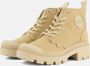 Palladium Pallabase Veterboots bruin Canvas Dames - Thumbnail 2