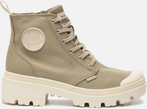 Palladium Sneakers Taupe Canvas 261212 Dames Canvas