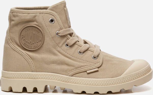 Palladium Pampa hi beige Canvas