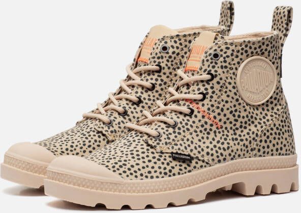 Palladium Pampa Hi Print Veterboots beige Canvas Dames - Foto 4
