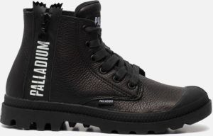 Palladium Veterboots Zwart Leer 178309 Leer
