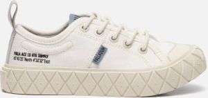 Palladium Sneakers wit Canvas Heren