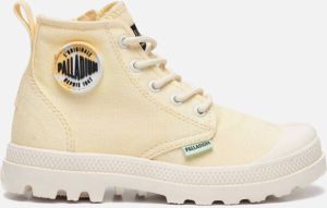 Palladium Veterboots geel Canvas
