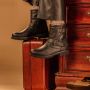 Panama Jack Winterlaarzen ankle boot warm lining with logo embossing on the heel - Thumbnail 3