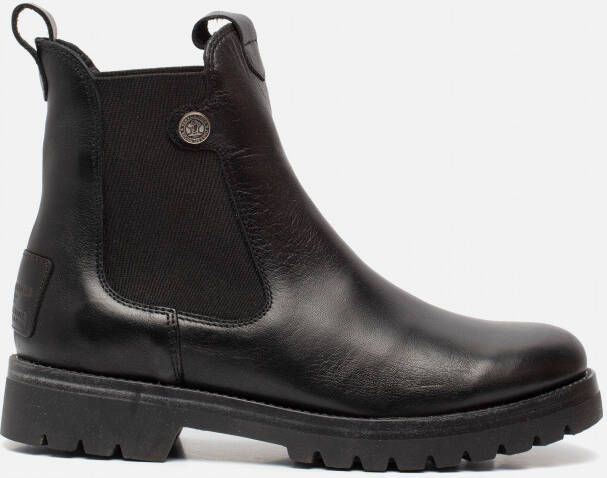 Panama Jack Francesca B1 Chelsea boots zwart Leer Dames