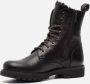 PANAMA JACK Frisia B1 met warme voering Zwart Leer Veterboots Dames - Thumbnail 3