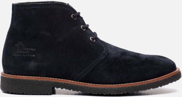 Panama Jack Gael C23 veterboots blauw Suede