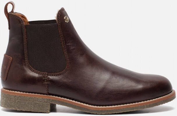Panama Jack Giordana Igloo Brk B1 Chelsea boots bruin Dames Leer