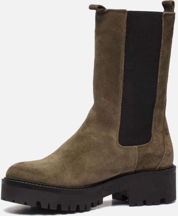 Panama Jack Grace B8 enkellaarzen taupe Dames