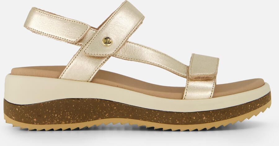 Panama Jack Alana Shine Sandalen goud Leer - Foto 4