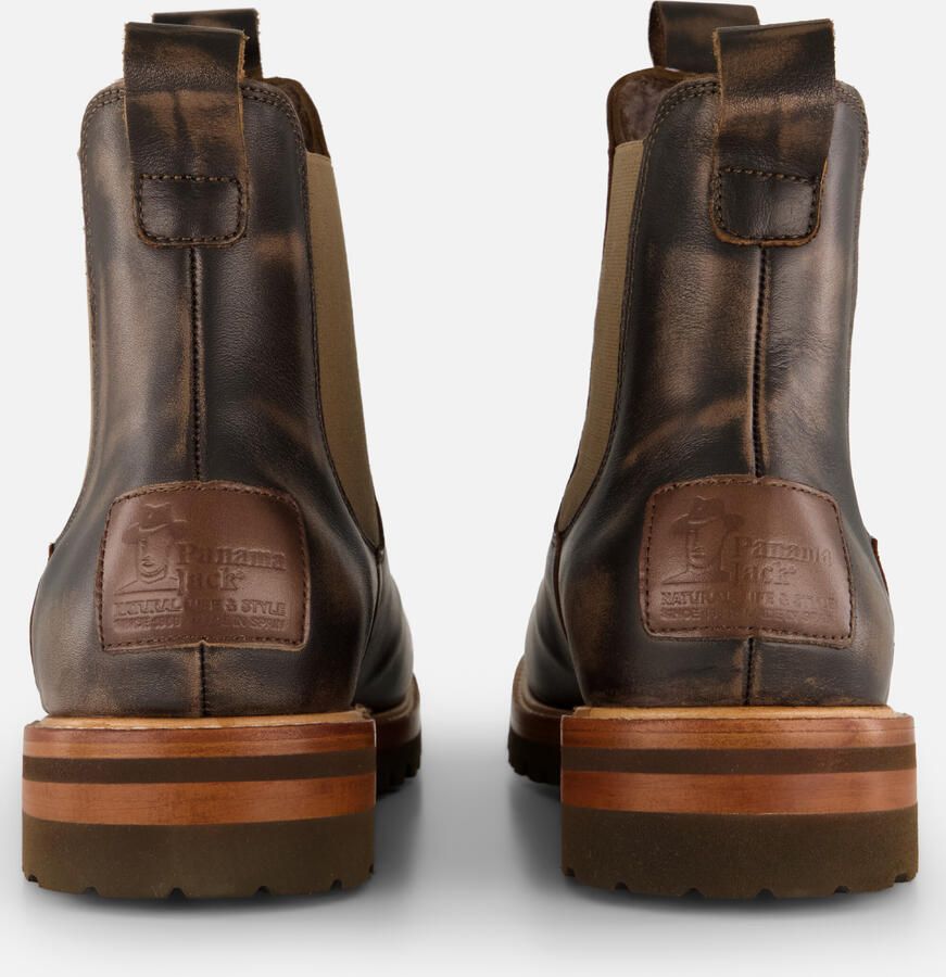 Panama Jack Elvin Igloo Chelsea Boots taupe Leer - Foto 2