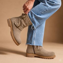 Panama Jack Felina Igloo dames gevoerde boot Taupe