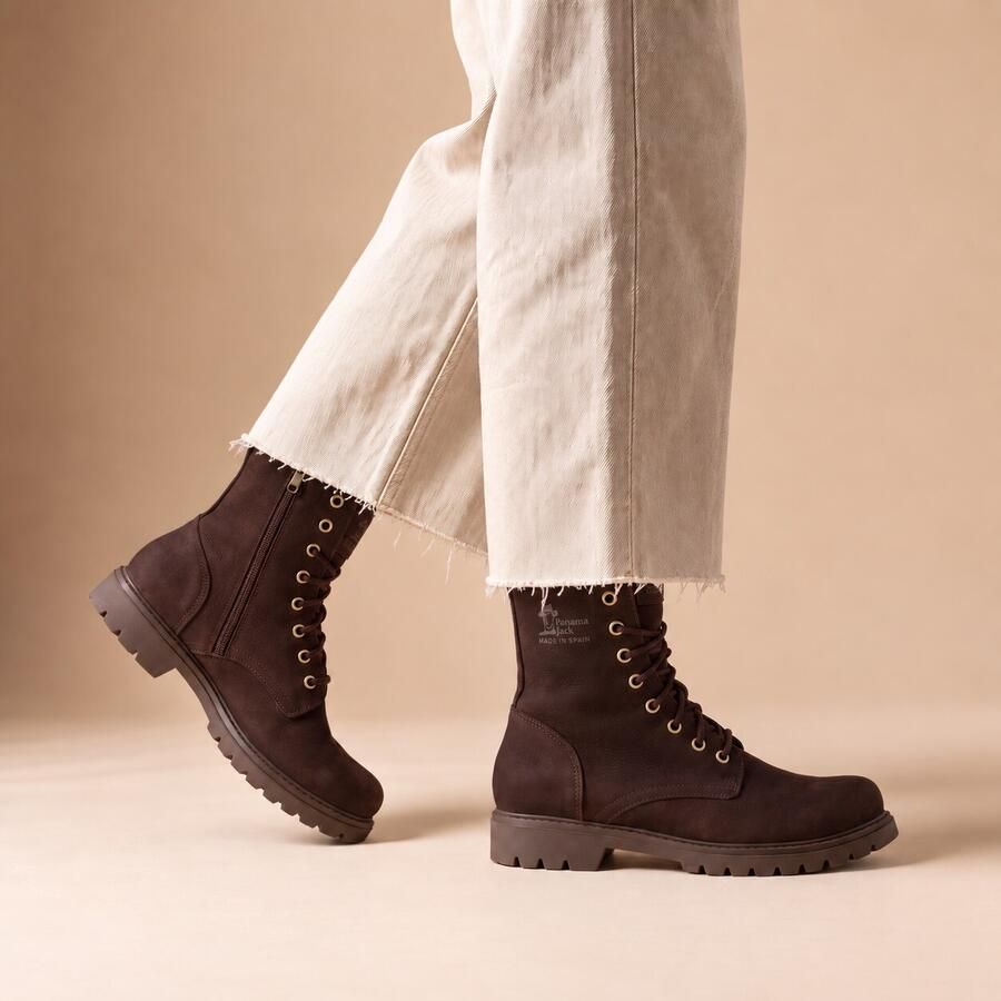 Panama Jack Veterboot Frisia B43 Marron Brown Warm Gevoerd