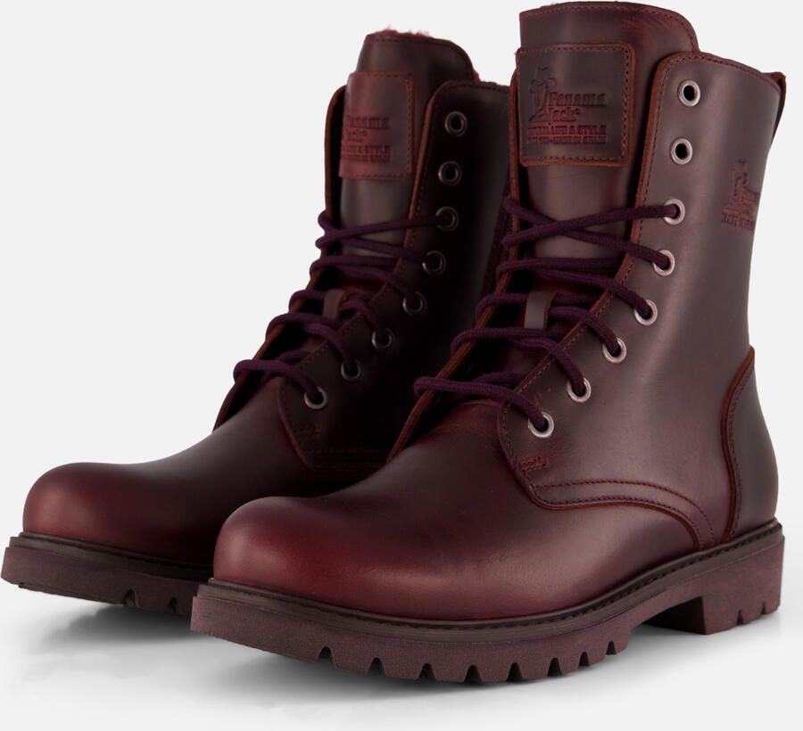 Panama Jack Veterboot Frisia B45 Burdeos Burgundy Rood Warm Gevoerd - Foto 2