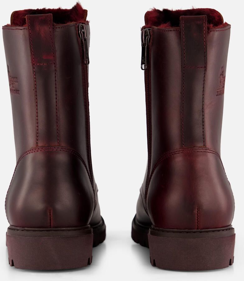 Panama Jack Veterboot Frisia B45 Burdeos Burgundy Rood Warm Gevoerd - Foto 4