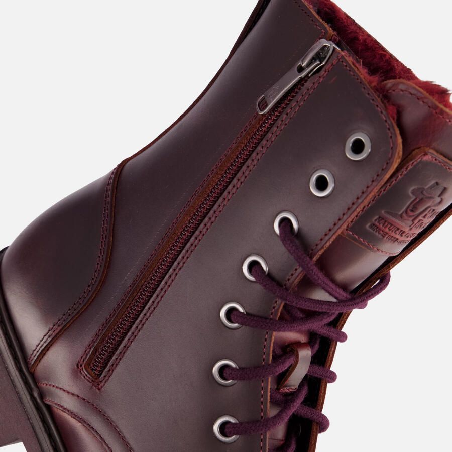Panama Jack Veterboot Frisia B45 Burdeos Burgundy Rood Warm Gevoerd - Foto 3
