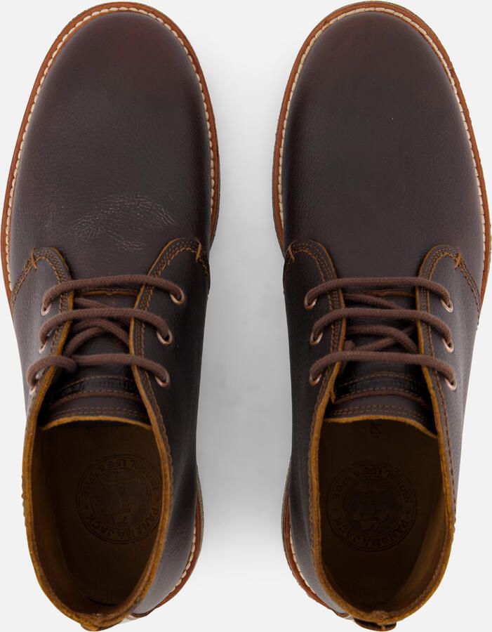 PANAMA JACK Gael C9 Nappa Grass Castagño Chestnut Bruin Leer Casual veterschoenen Heren - Foto 3