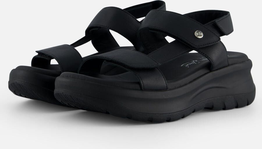 Panama Jack Plateausandalen Noor sandalette zomerschoen klittenbandschoen met gevoerde binnenzool - Foto 6