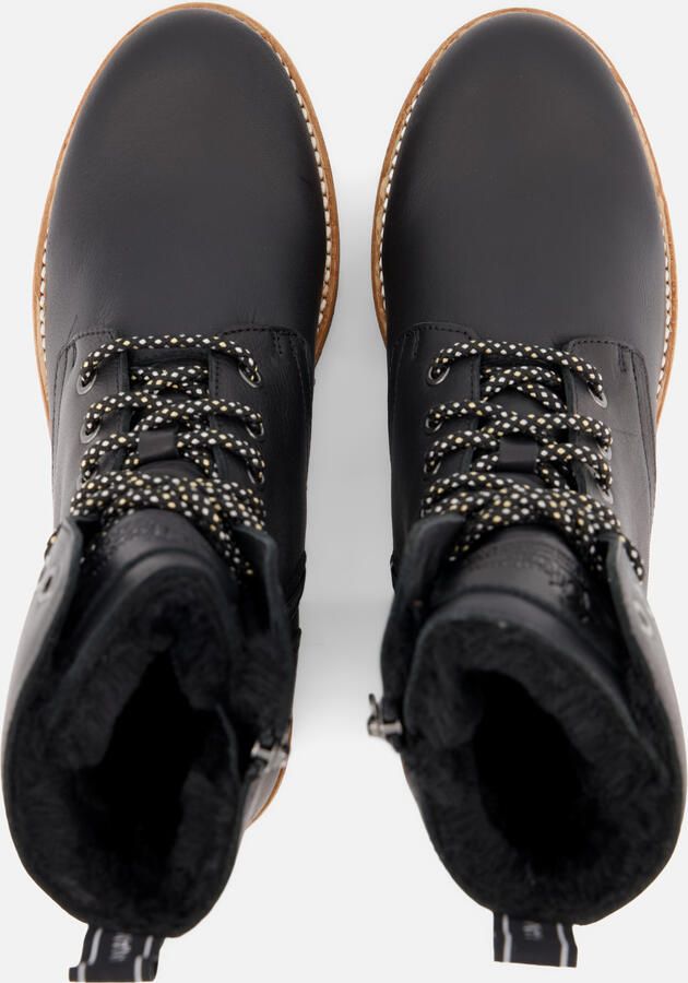 Panama Jack Waterdichte dameslaars met bontvoering en anatomisch voetbed Zwart Dames - Foto 9