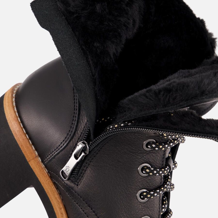 Panama Jack Waterdichte dameslaars met bontvoering en anatomisch voetbed Zwart Dames - Foto 3