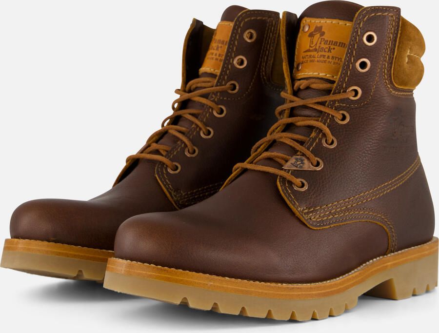 Panama Jack Veterschoenen hakken veterschoenen outdoorschoen met decoratieve naden - Foto 9