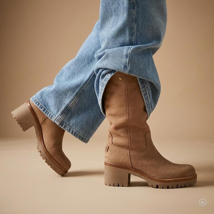 Panama Jack Patricia Igloo B6 Hoge laarzen taupe Dames