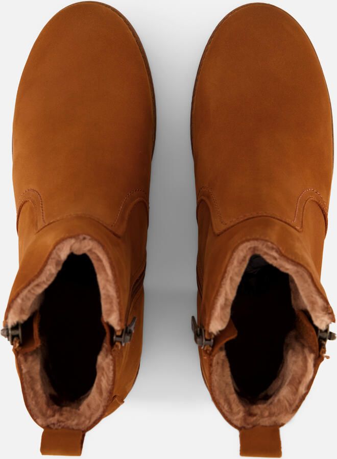 Panama Jack Pauline B20 enkellaarzen Warm Cognac Nubuck Dames Warm Cogna - Foto 4