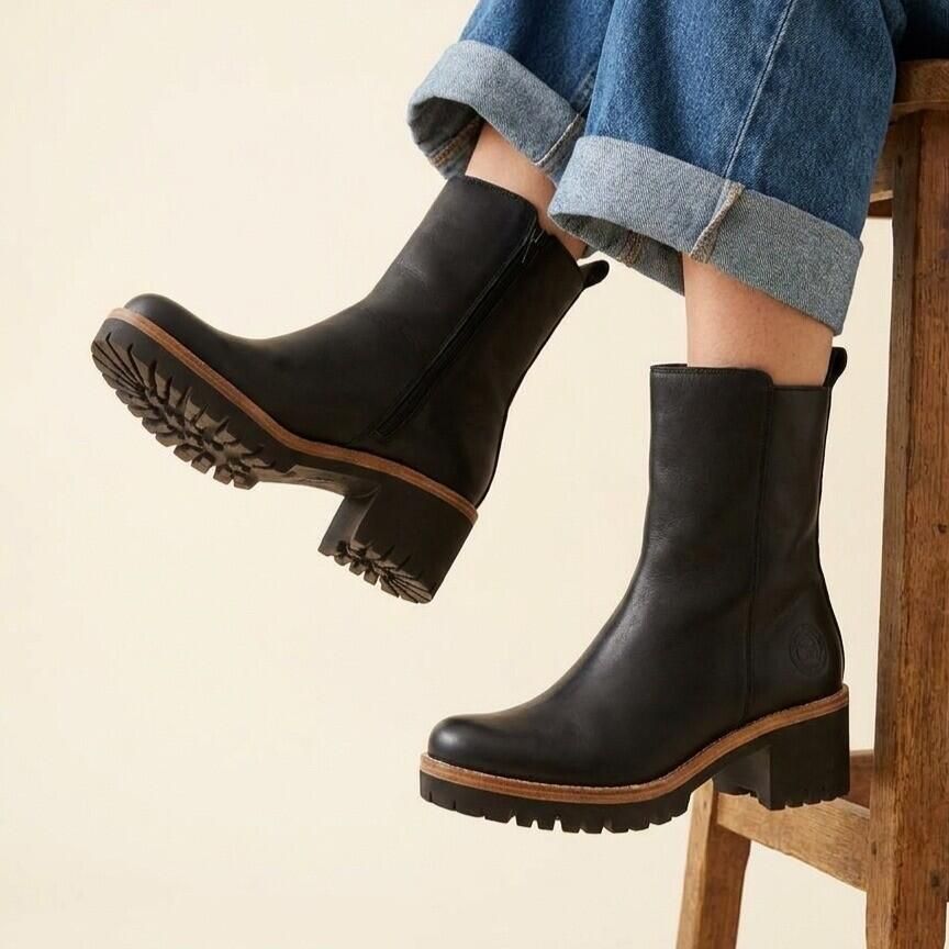 Panama Jack POLET~B1~~~~~~~~~~~~~~~~~~~~~~ SnowbootsGevoerde laarzen Dames laarzen Zwart - Foto 3