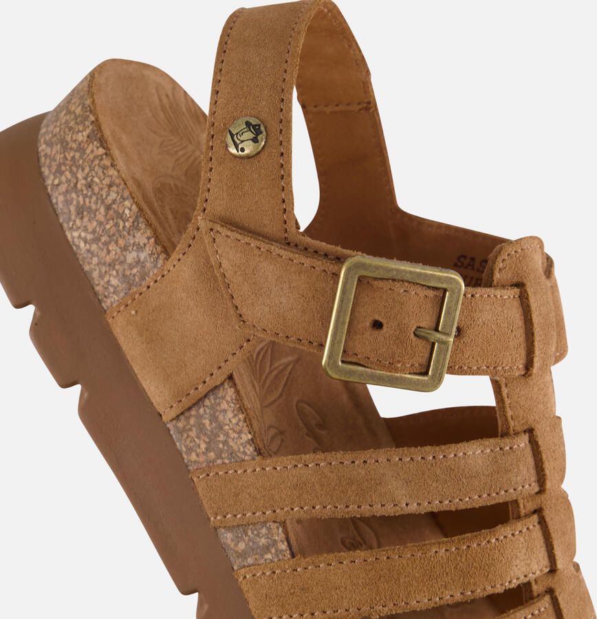 Panama Jack Sasha B2 Sandalen cognac Nubuck Dames - Foto 2