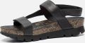 Panama Jack Sandalen Selma Zomerschoen klittenbandschoen sandalette met zachte leren binnenvoering - Zwart