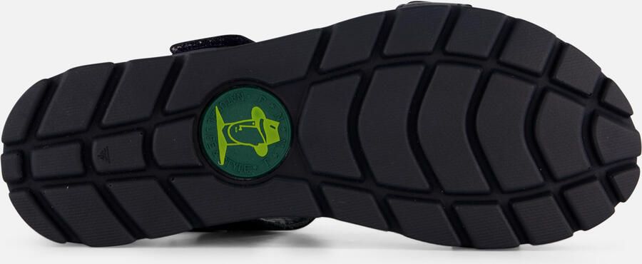 Panama Jack Glanzende Platte Sandalen Blue Dames - Foto 5