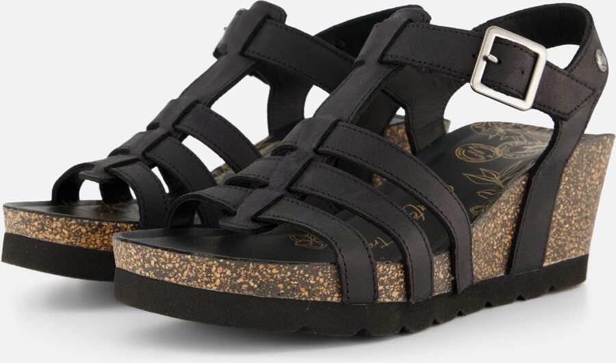 Panama Jack Vero B3 Napa Grass Damessandaal Zwart