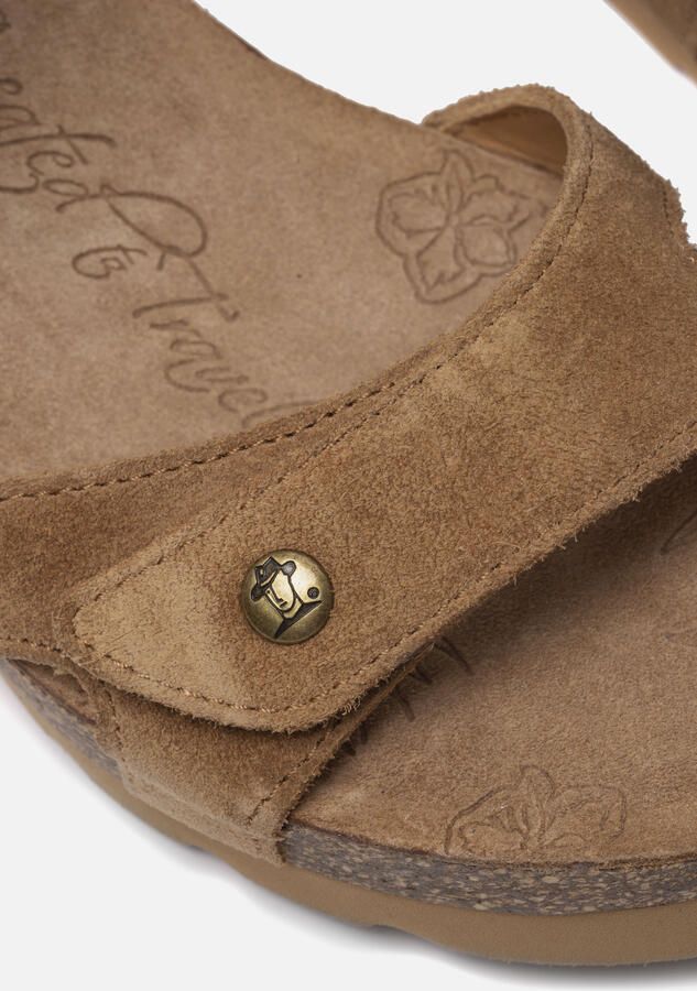 Panama Jack VILA B3 VELOUR Volwassenen Sandalen met hakDames Sandalen Taupe - Foto 4