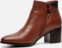Panama Jack Pauline B13 Enkellaarsjes cognac Suede Dames - Thumbnail 3