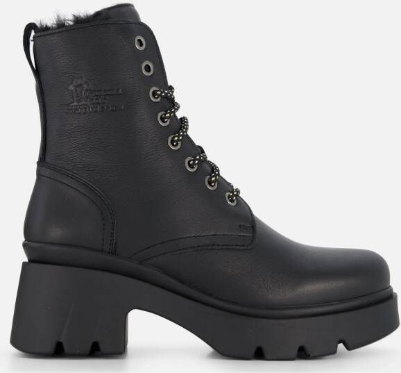 Panama Jack Porty B1 Veterboots zwart Leer