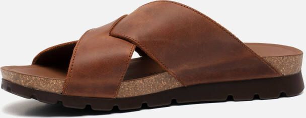 Panama Jack SALMAN BASICS C1 Volwassenen Heren slippers Kleur Cognac