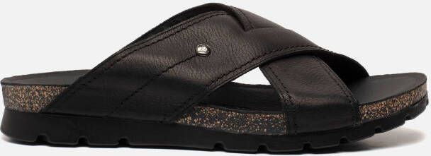 Panama Jack Salman C14 Slippers zwart Leer